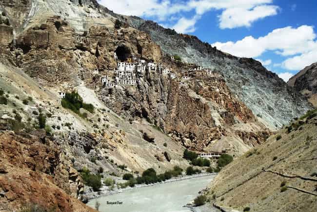 Phugtal monastery in Ladakh