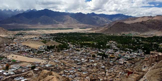 View of Leh City