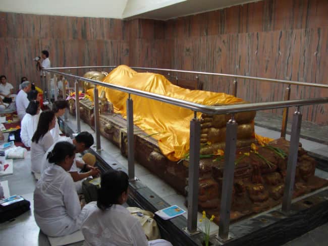 kushinagar buddha samadhi