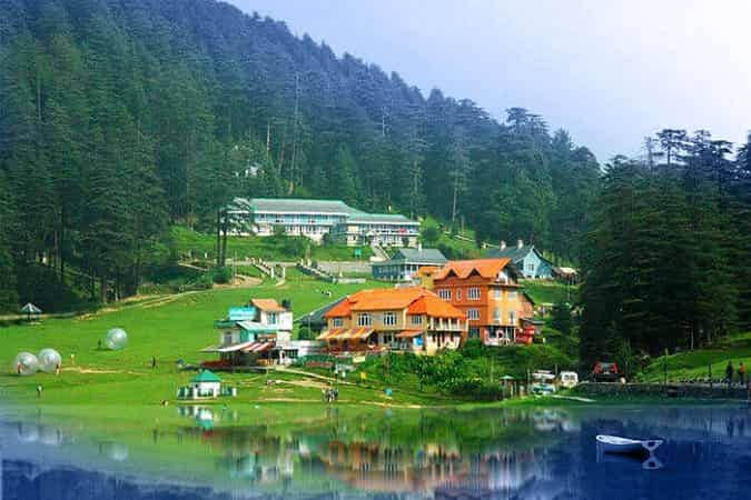 lake of Khajjiar in Dalhousie