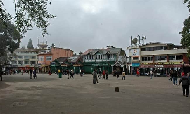 Mall Road and Chowrasta, Darjeeling