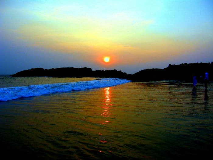 Sunset at Kovalam