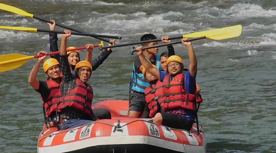 Rafting in Sikkim