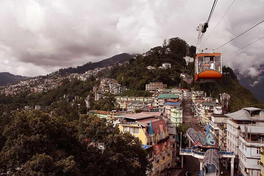Ride a Cable Car Gangtok