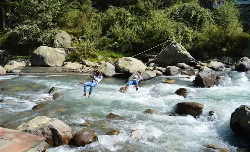 River Crossing in Manali