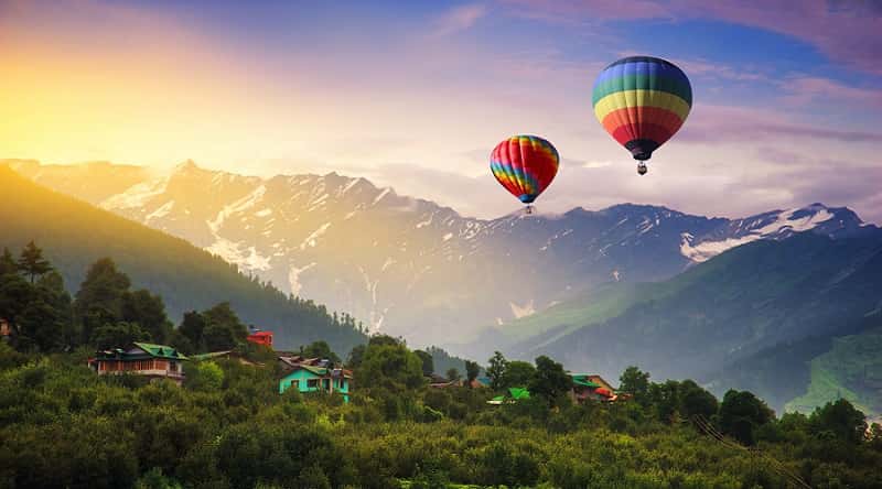 Balloon Riding in Darjeeling