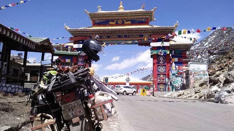 Bhalukpong to Tawang Bike Route