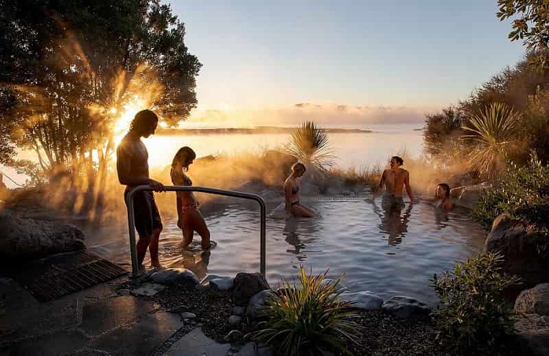 Soak in Hot Pools, Polynesian Spa