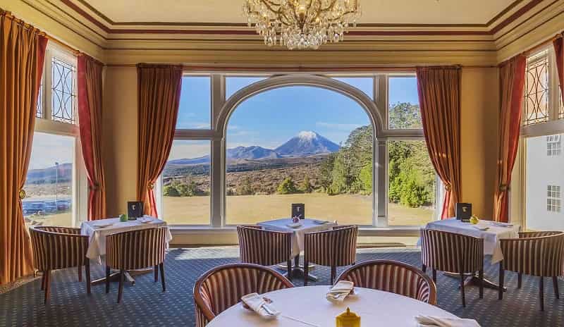 Tea At Chateau Tongariro Hotel