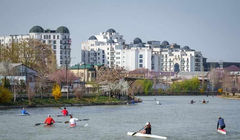 Kayaking, Tashkent