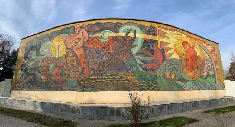 Spot Soviet Mosaics, Tashkent