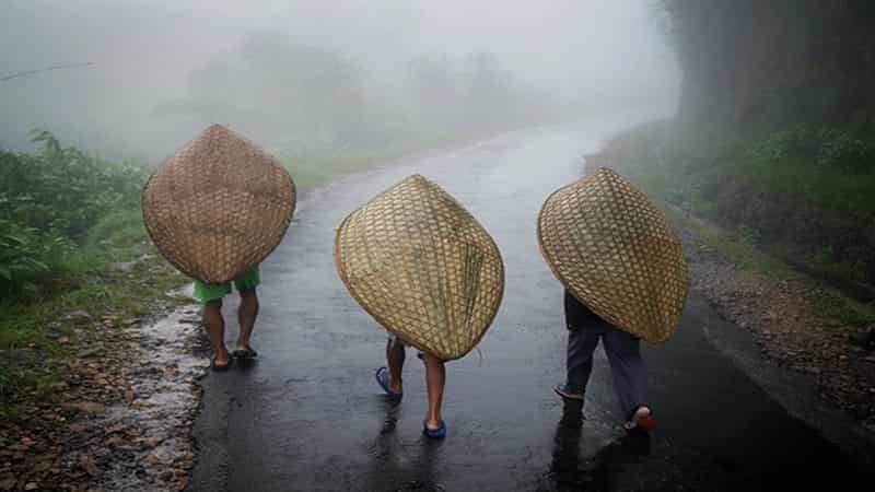 Cherrapunji in Monsoon