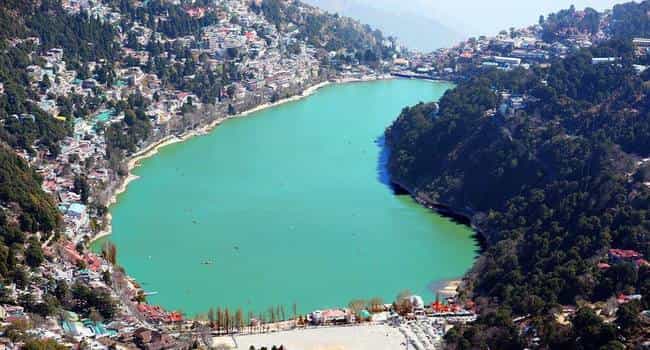 Nainital View from Top of Hills