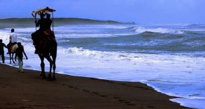 Camel Ride at Somnath Beach