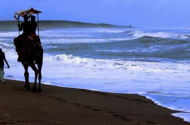 Camel Ride at Somnath Beach