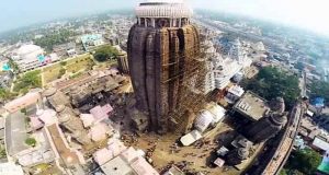 Puri Jagannath Temple Aerial View