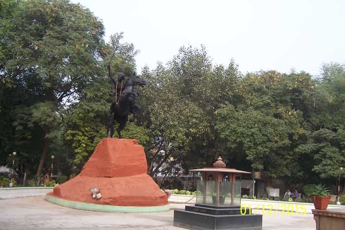 Samadhi of Rani Lakshmi Bai