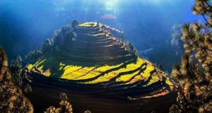 Scenic view of Almora