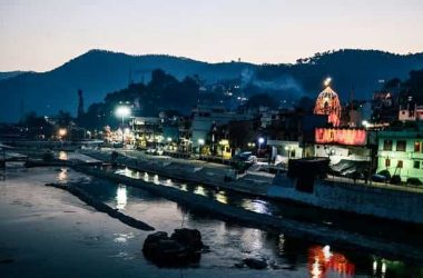 Bageshwar City at Night