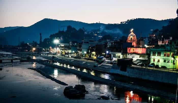 Bageshwar City at Night