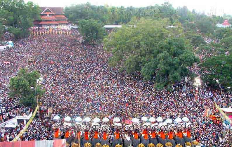 Thrissur Pooram Festival Celebration