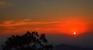 Sunset at Panchmarhi, Madhya Pradesh