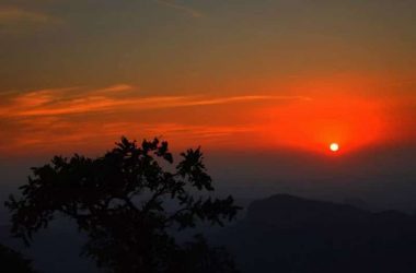 Sunset at Panchmarhi, Madhya Pradesh