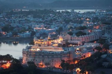 Night View of Udaipur City