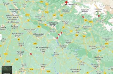 Yamunotri Yatra Route Map